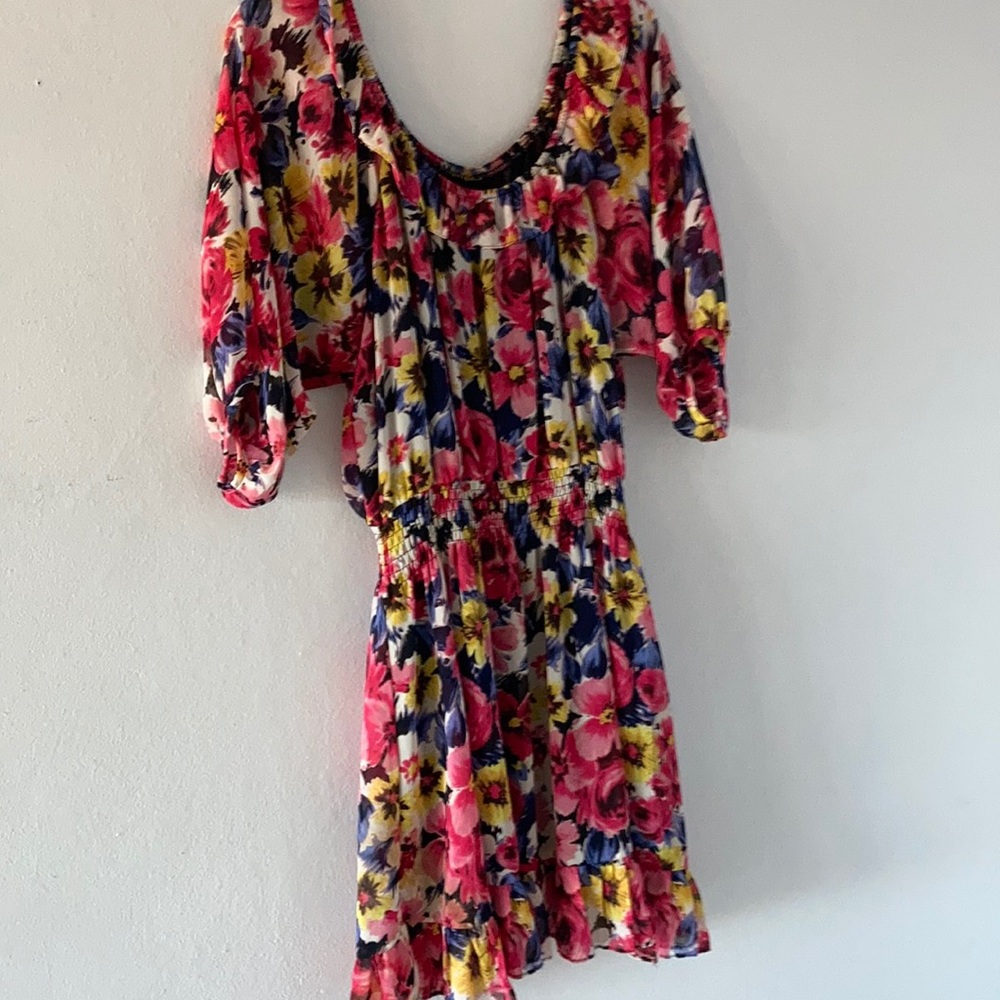 Flower patter dress